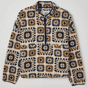 BDG Yosemite Half-Zip Pile Fleece Sweatshirt